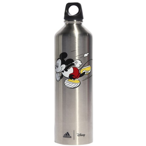 Bidon adidas X Disney Mickey Mouse 0,75l stalowy HT6404 0,75 srebrny