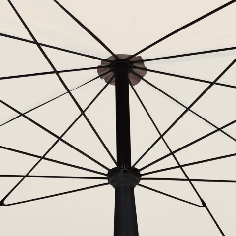 VidaXL Parasol ogrodowy na słupku, 200x130 cm, piaskowy