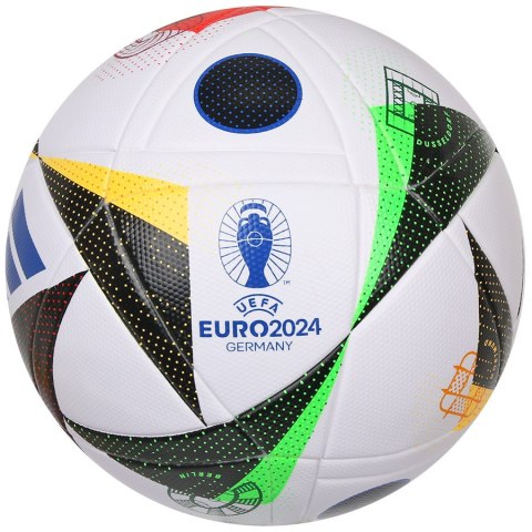 Piłka adidas Euro24 League Box Fussballliebe IN9369 biały 5