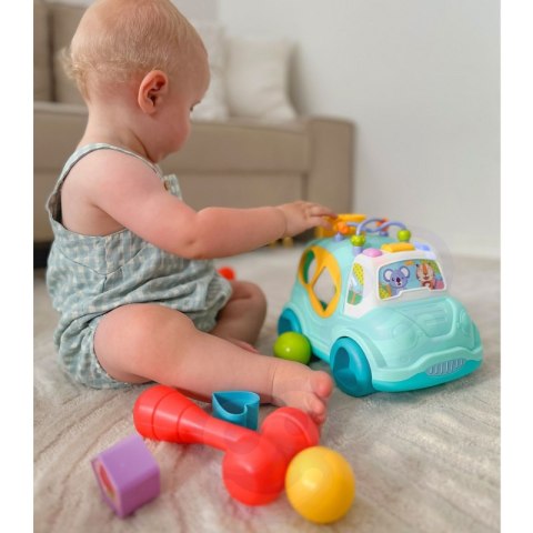 WOOPIE BABY Interaktywny Samochodzik Muzyczny Sorter Montessori Niebieski Woopie