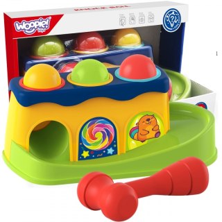 WOOPIE BABY Kolorowa Przebijanka Wbijanka z Młoteczkiem Montessori Woopie