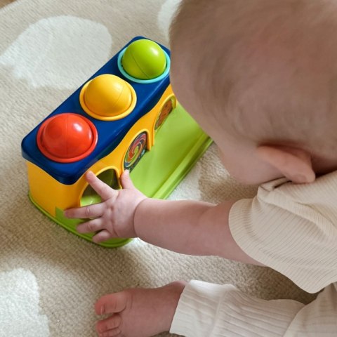 WOOPIE BABY Kolorowa Przebijanka Wbijanka z Młoteczkiem Montessori Woopie