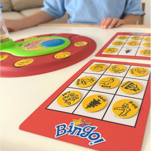 WOOPIE Bingo Gra Dopasuj Żetony Planszowa Rodzinna Woopie