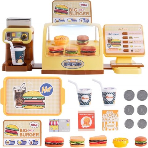 WOOPIE Sklep Restauracja Fast Food Mini Burger Shop "BIG BURGER" Woopie