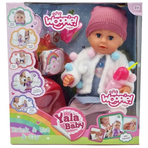 WOOPIE ROYAL Lalka Interaktywna Zosia w Czapce 43 cm + Akc. Woopie