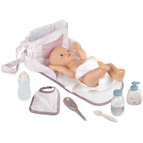 SMOBY Baby Nurse Torba Do Przewijania + Akcesoria dla lalki Smoby