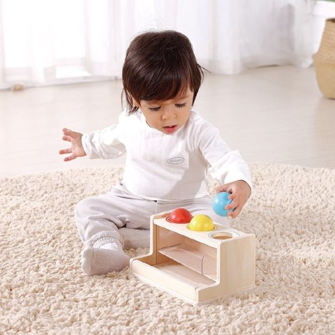 TOOKY TOY Box Pudełko XXL Montessori Edukacyjne 5w1 Sensoryczne 11-12 Mies Tooky Toy