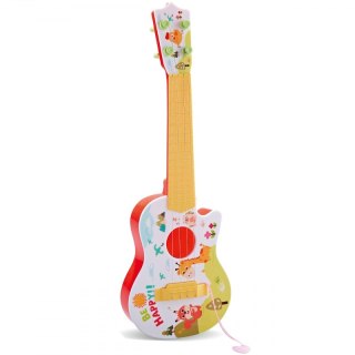 WOOPIE Gitara Akustyczna dla Dzieci Czerwona 43 cm Woopie