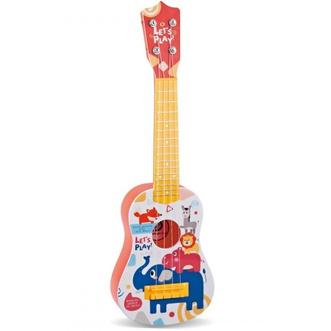 WOOPIE Gitara Klasyczna dla Dzieci Czerwona 57cm Woopie