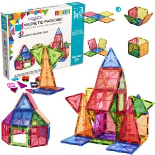 WOOPIE Magnetyczne Klocki Konstrukcyjne Montessori 3D Woopie