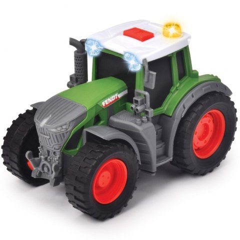 DICKIE Farm Traktor Fendt z przyczepką na mleko 26cm Dickie