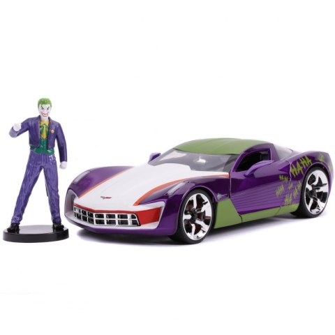 JADA Joker Samochód Chevy Corvette Stingray Figurka 1:24 Jada