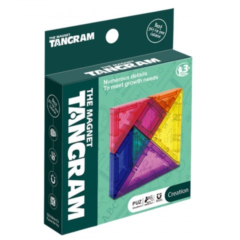 WOOPIE Tangram Klocki Magnetyczne Puzzle 3D Woopie