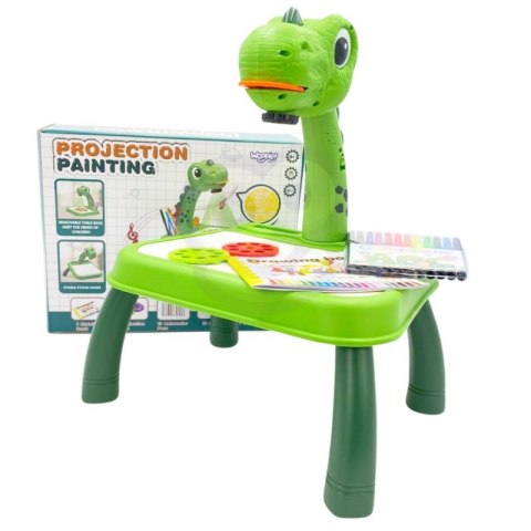 WOOPIE Drawing Board Dinosaur Projector + Markers Woopie