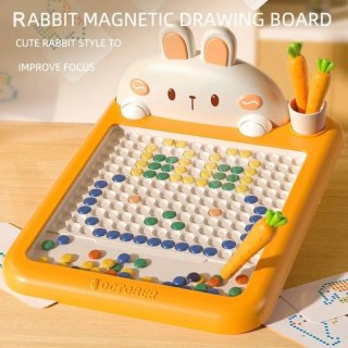 WOOPIE Tablica Magnetyczna Montessori MagPad Do Rysowania Królik Marchewka Woopie