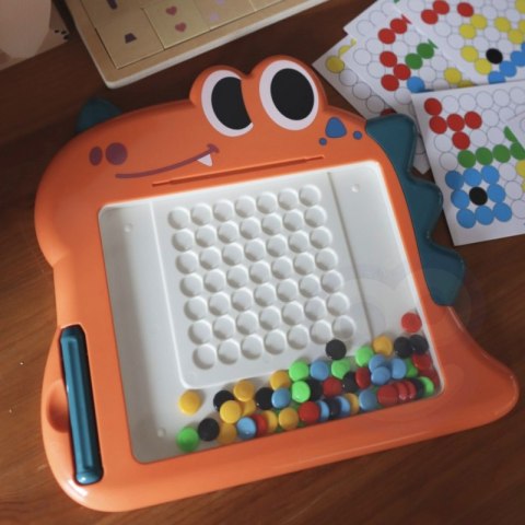 WOOPIE Tablica Magnetyczna dla Dzieci Montessori MagPad Dinozaur Woopie