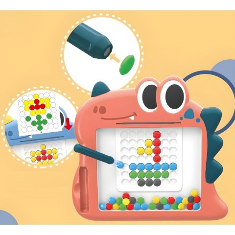 WOOPIE Tablica Magnetyczna dla Dzieci Montessori MagPad Dinozaur Woopie