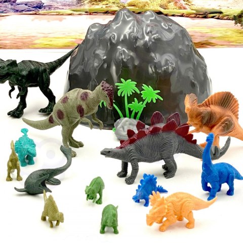 WOOPIE Zestaw Figurki Dinozaury 34 szt. Woopie