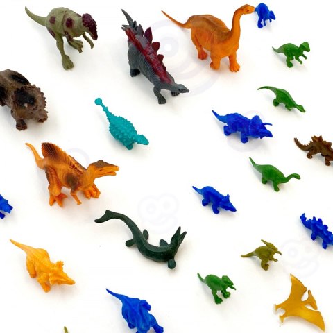 WOOPIE Zestaw Figurki Dinozaury 34 szt. Woopie