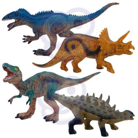 WOOPIE Zestaw Figurki Dinozaury XL + Mata Woopie