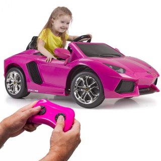 FEBER Lamborghini Aventador Pink samochód elektryczny 6V 3+ Feber