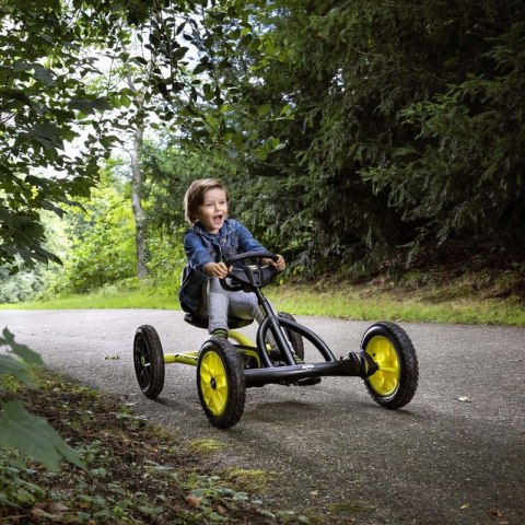 BERG Gokart na Pedały Buddy Cross Żółty od 3 do 8 lat do 50 kg NOWY MODEL Berg