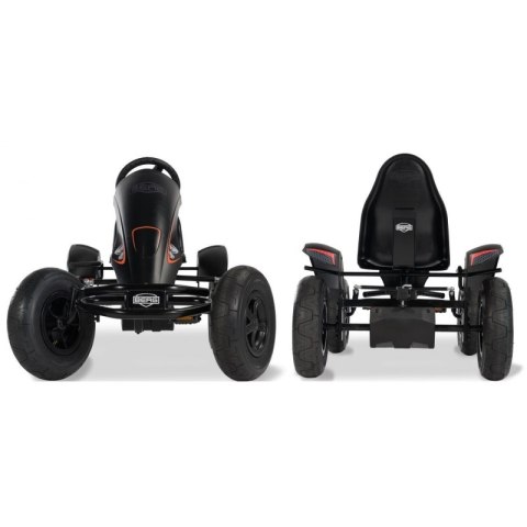 BERG Gokart na Pedały XL Black Edition BFR Pompowane Koła od 5/6 lat do 100 kg Berg