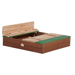 Ella Sandpit AXI wooden sandbox with benches AXI