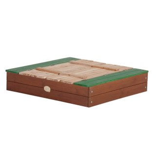 Ella Sandpit AXI wooden sandbox with benches AXI