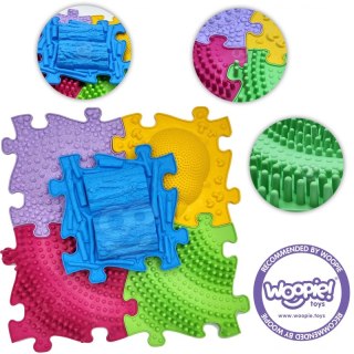 WOOPIE Mata Sensoryczna Ortopedyczna Puzzle 5 el. Woopie