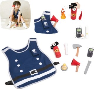 CLASSIC WORLD Little Firefighter Set Costume Tools 8 pcs. Classic World