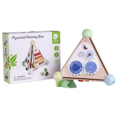 CLASSIC WORLD Piramida Aktywności Activity Box 4w1 Classic World