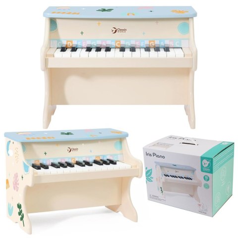 CLASSIC WORLD Pianino Muzyczne dla Dzieci Nauka Gry + Książeczka Classic World