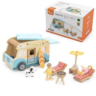 VIGA Drewniany Kamper Plaża Viga Toys