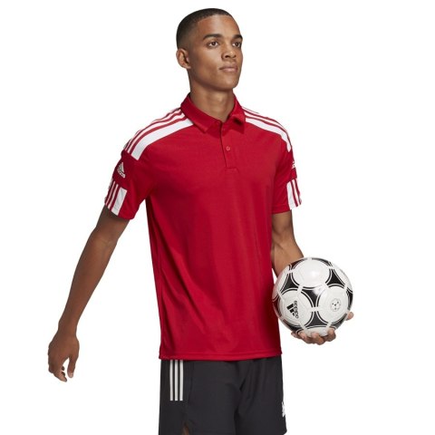 Koszulka adidas Polo SQUADRA 21 GP6429 czerwony XL