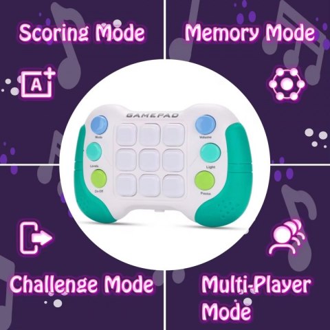 WOOPIE Elektroniczna Gra Zręcznościowa Pop-It Fidget Toy Gamepad Niebieski Woopie