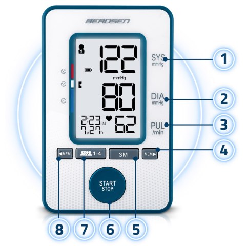 Ciśnieniomierz naramienny BD-121 Berdsen Berdsen