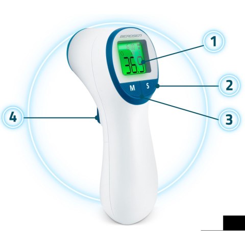 Termometr bezdotykowy na podczerwień BD-100 Berdsen Berdsen
