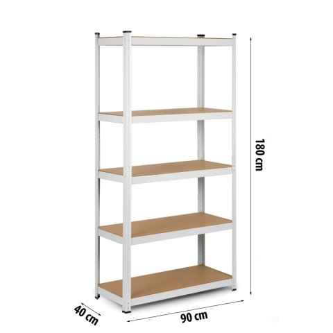 Regał metalowy magazynowy 180 x 90 x 40 Humberg 4847 Humberg