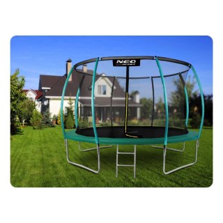 Trampolina ogrodowa profilowana 12ft/374cm z siatką wewnętrzną Neo-Sport Neo-Sport