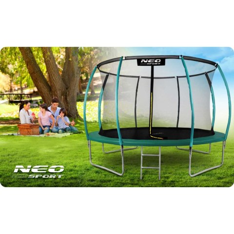 Trampolina ogrodowa profilowana 14ft/435cm z siatką wewnętrzną Neo-Sport Neo-Sport