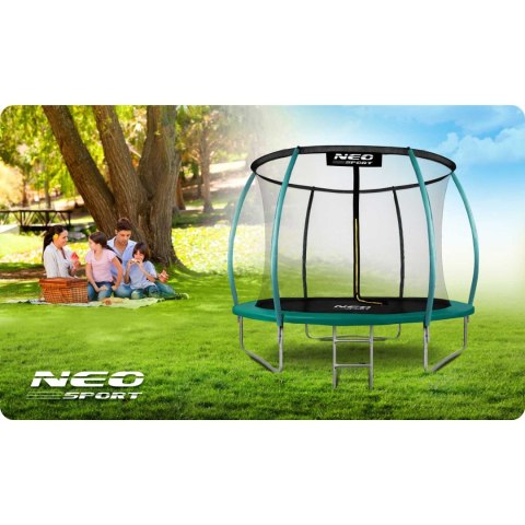 Trampolina ogrodowa profilowana 8ft/252cm z siatką wewnętrzną Neo-Sport Neo-Sport