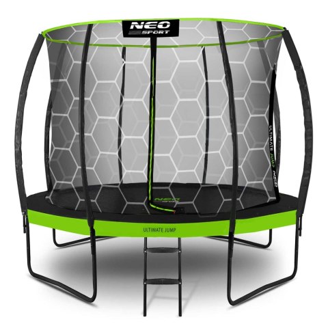 Trampolina ogrodowa profilowana 10ft/312cmz siatką wewnętrzną Neo-Sport Neo-Sport