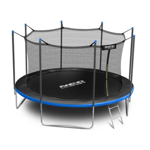 Trampolina ogrodowa 14ft/435cm z siatką wewnętrzną i drabinką Neo-Sport Neo-Sport