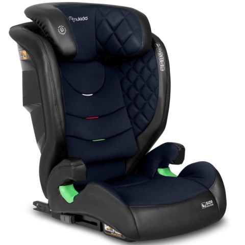 Fotelik samochodowy Nukido Louis czarno-granatowy 15-36 kg ISOFIX Nukido