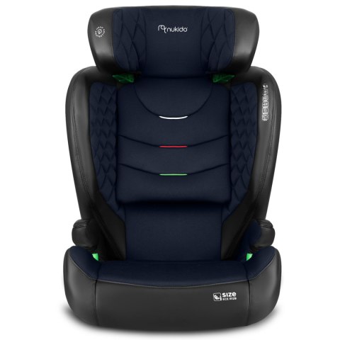 Fotelik samochodowy Nukido Louis czarno-granatowy 15-36 kg ISOFIX Nukido