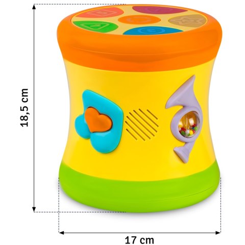 Zabawka edukacyjna bębenek RK-742 Ricokids Ricokids