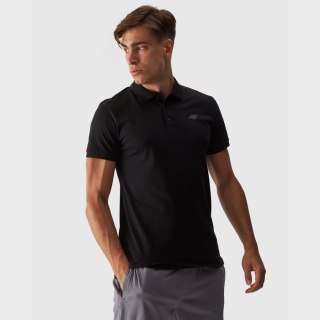 Koszulka polo 4F 4FWMM00TPTSM316 20S czarny XXL