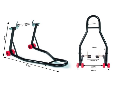 Stojak motocyklowy, podnośnik przód + tył Humberg MT1 Humberg