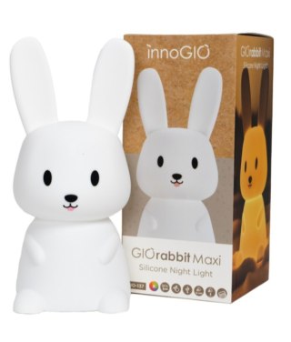 INNOGIO GIO-137 Lampka silikonowa nocna GIOrabbit Maxi 30 cm (wyłączona z promocji)